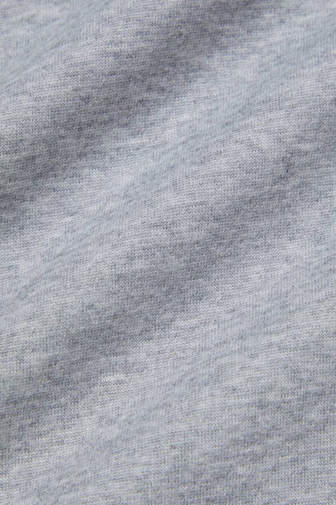 T-Shirt aus COOLMAX mit Print Grau photo 2 | Woolrich