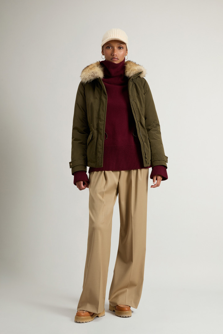 Grace Jacket in Peached Poly Green photo 2 | Woolrich