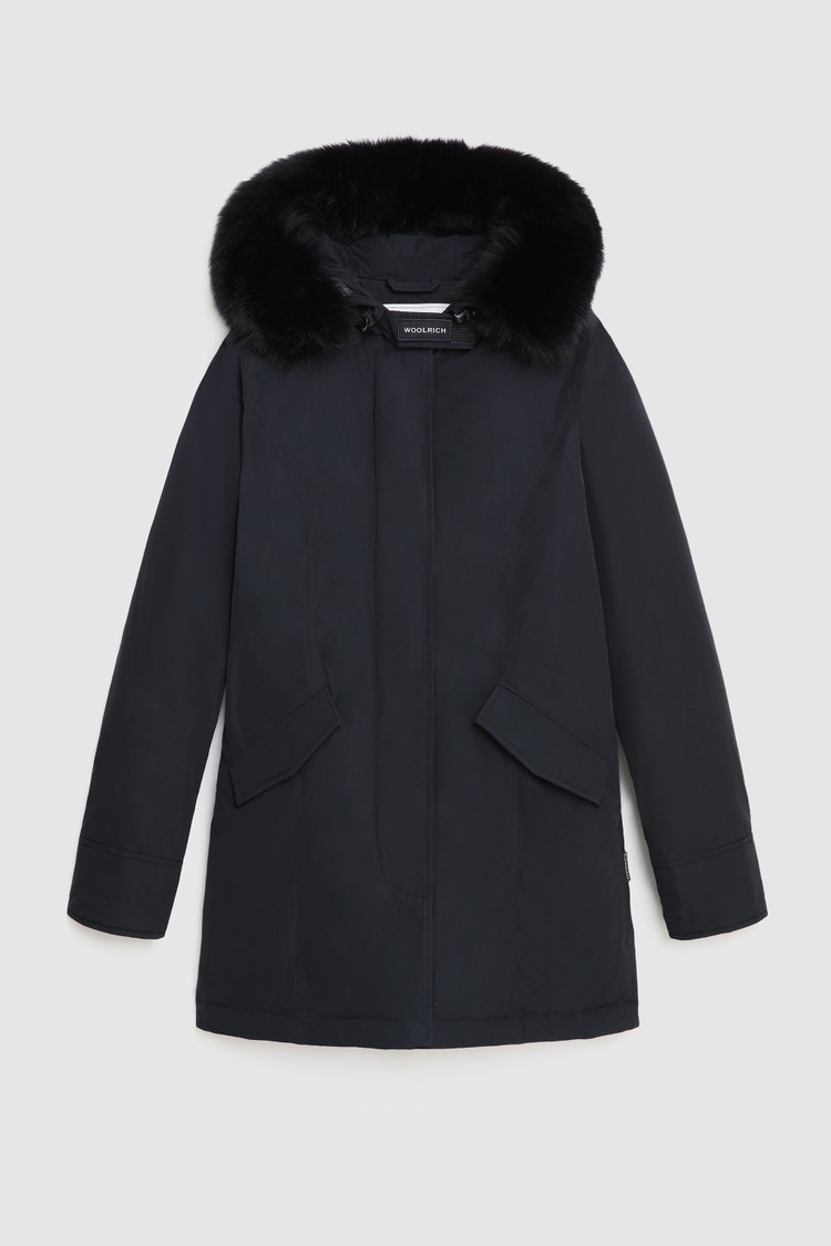 Arctic Parka luxe con pelliccia di volpe removibile