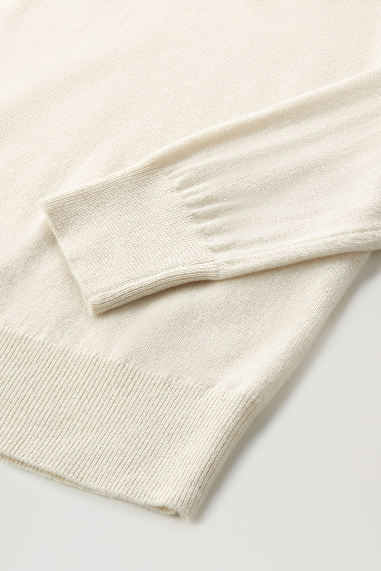 Kaschmirpullover Luxe mit Rundhalsausschnitt Weiß photo 7 | Woolrich