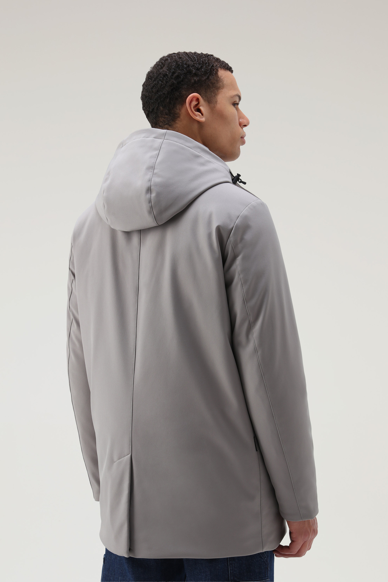 Barrow Mac Softshell Coat Grey photo 3 | Woolrich
