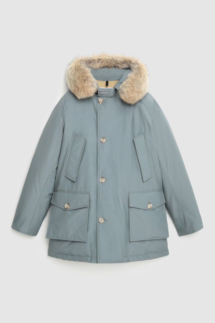 Arctic parka met afneembare bontrand