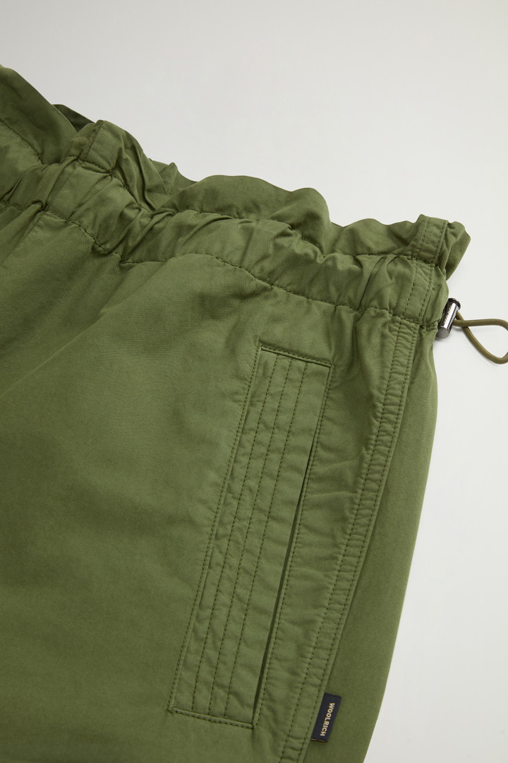 Garment-Dyed Pure Cotton Pants Green photo 6 | Woolrich