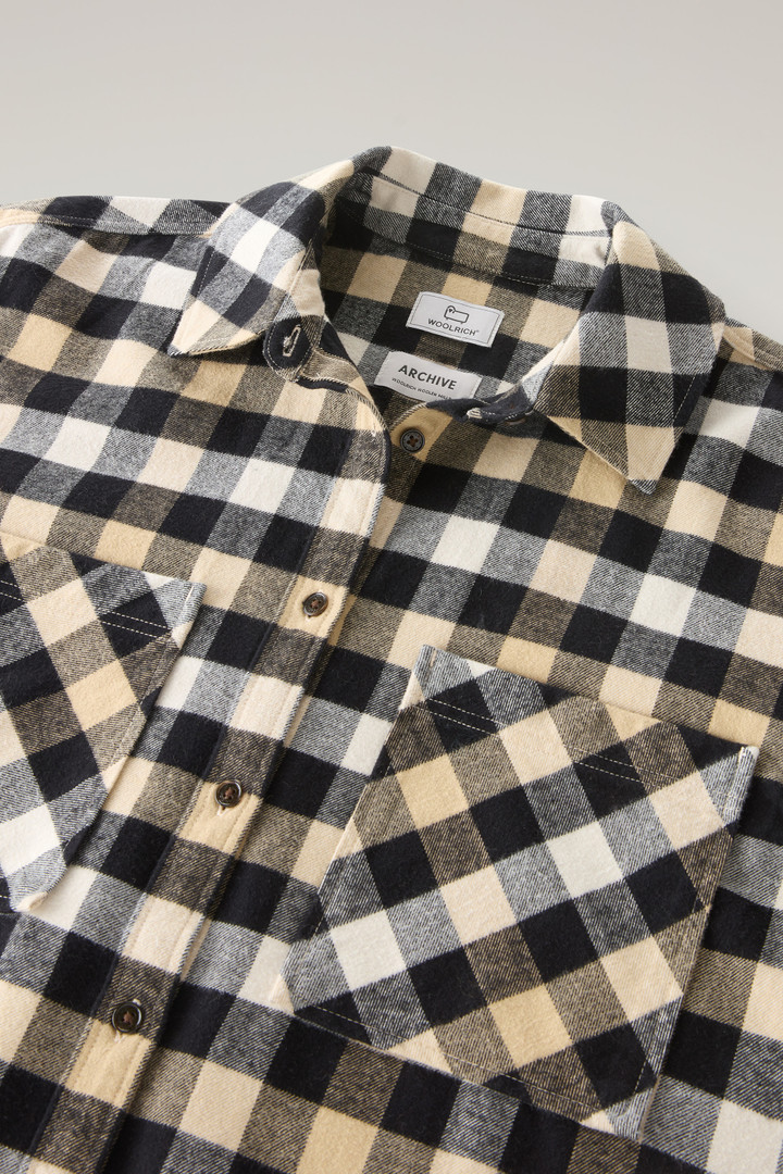 Flannel Check Shirt Beige photo 2 | Woolrich