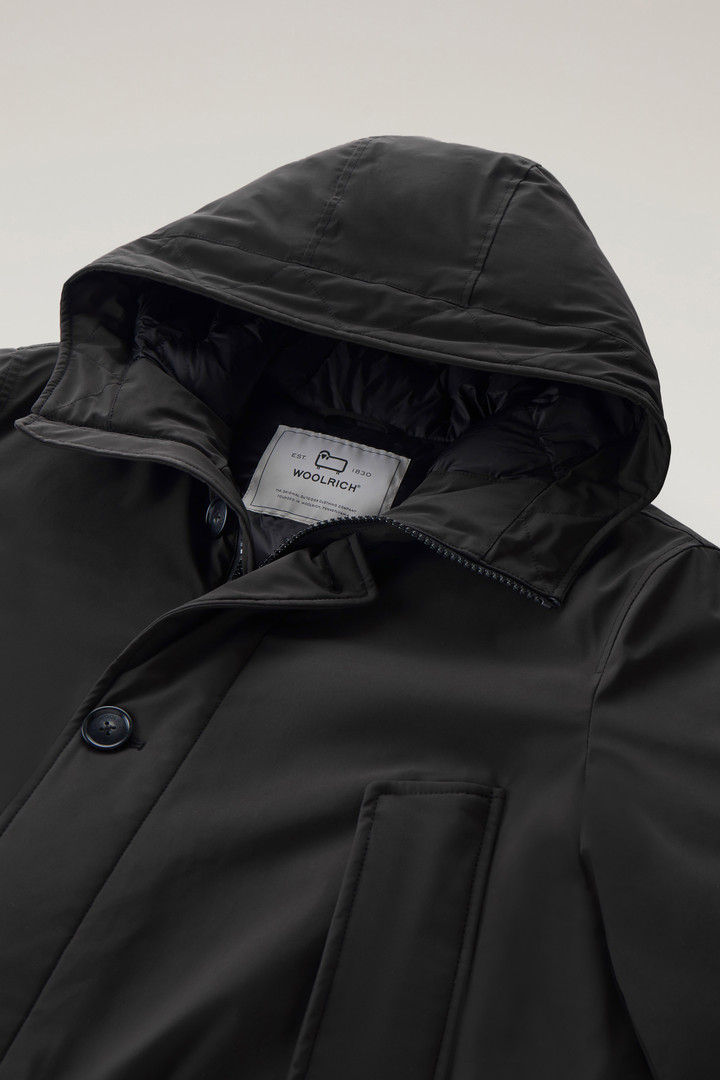 Arctic Parka in Stretch Nylon Black photo 6 | Woolrich