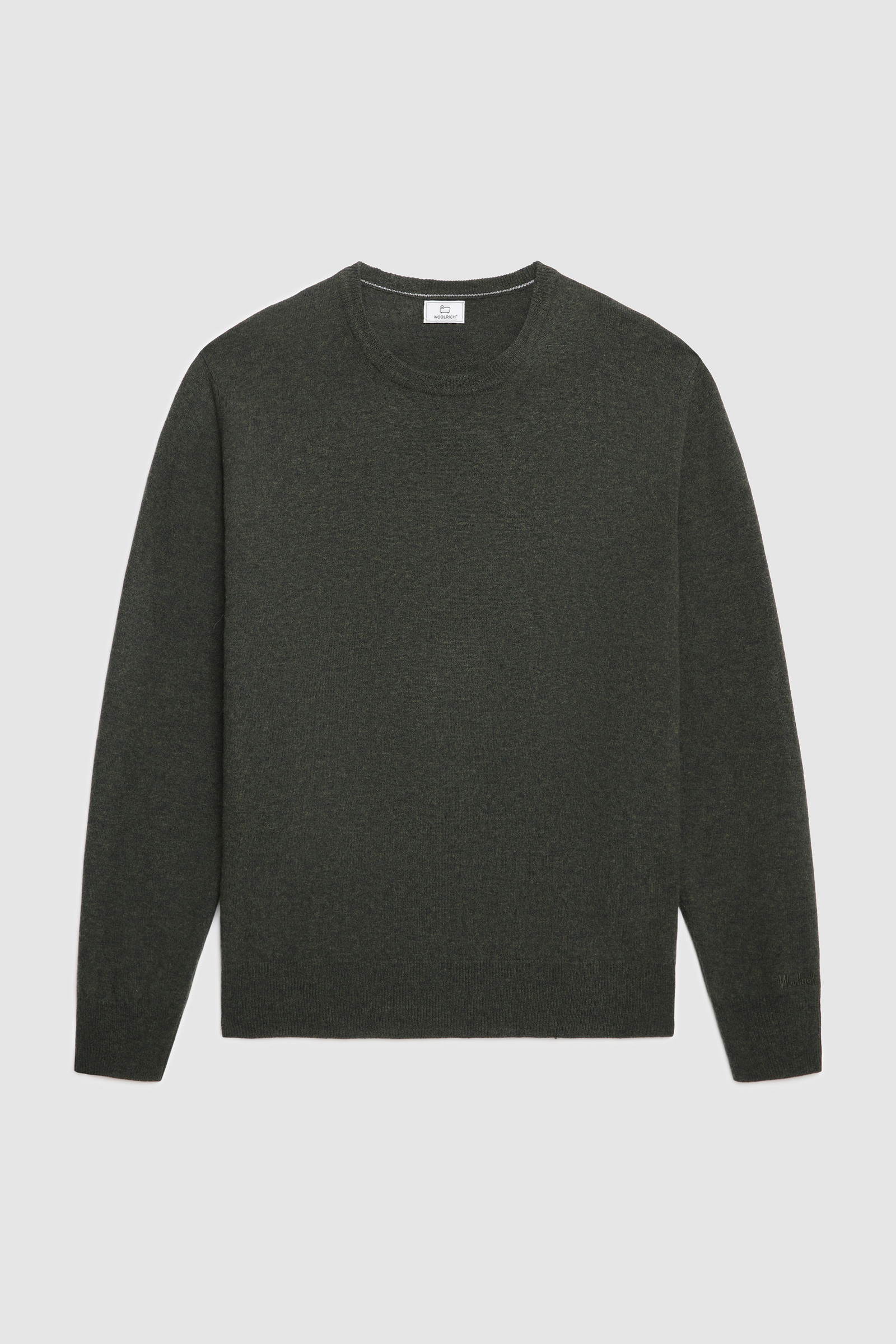 Pullover Super Geelong mit Rundhalsausschnitt aus Wolle