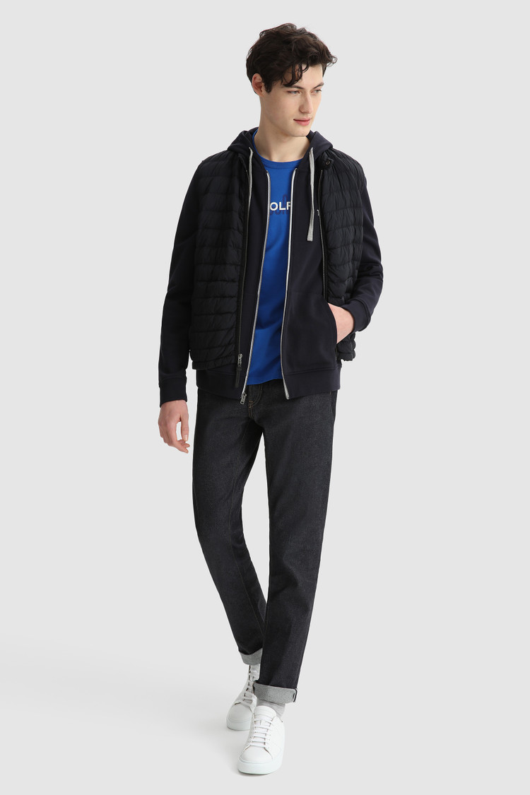 Essential full-zip hoodie