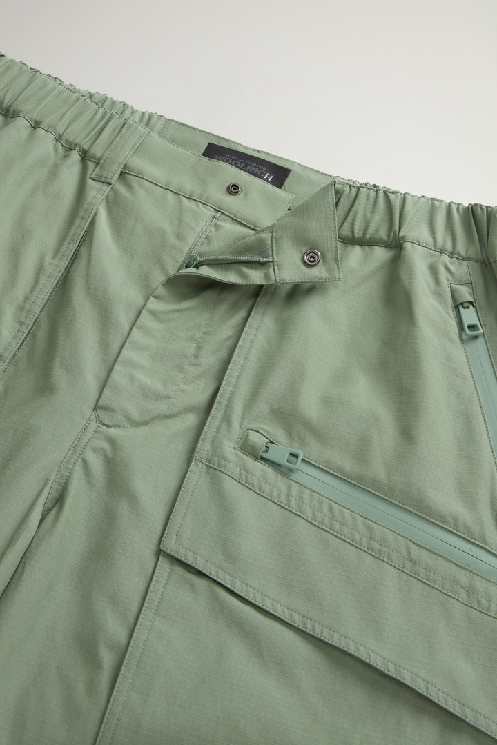 2-in-1 Pants in Cotton- and Nylon-Blend Olmetex Ripstop by Todd Snyder Green photo 6 | Woolrich