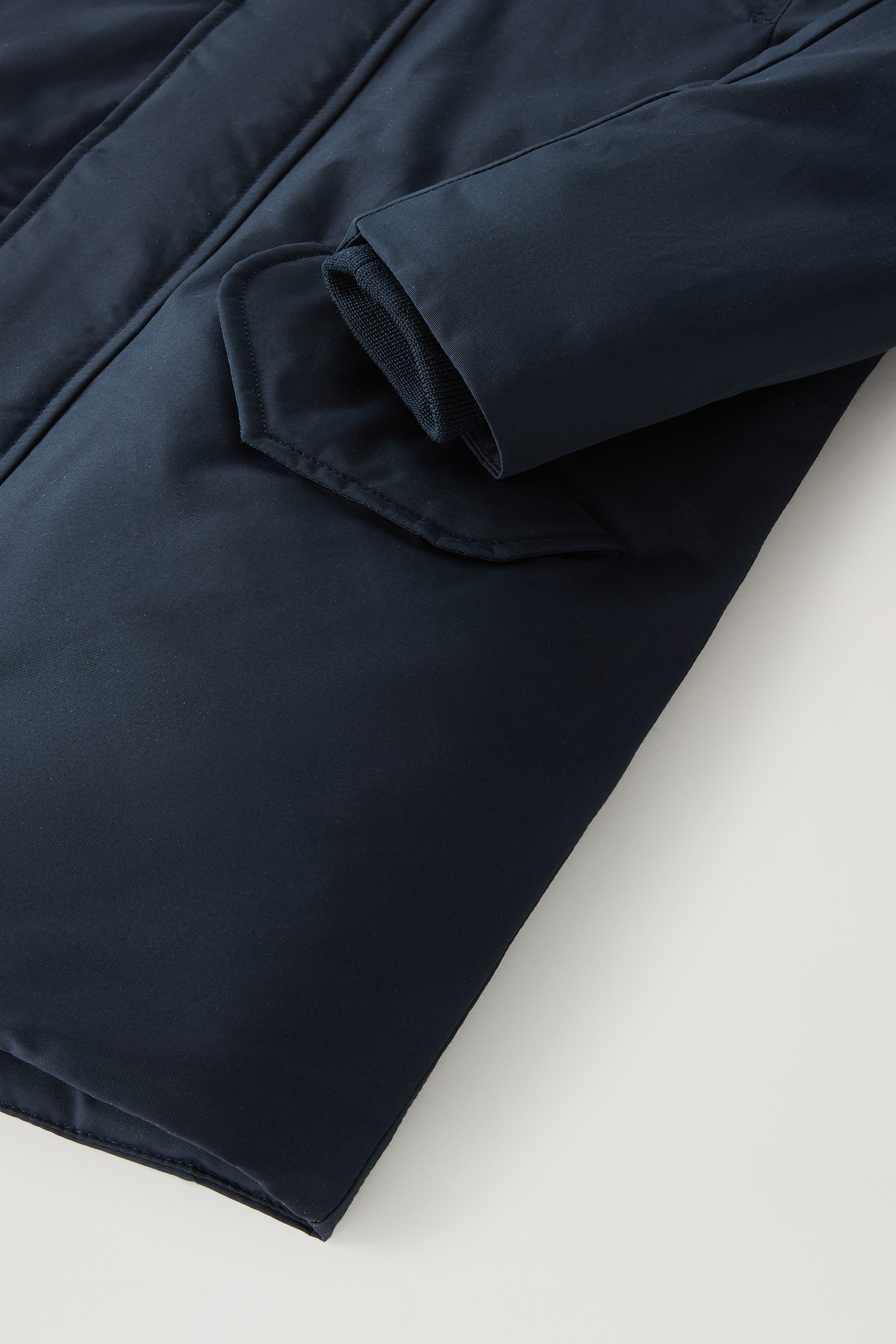Boys' Polar Parka in Ramar Cloth Blue photo 6 | Woolrich