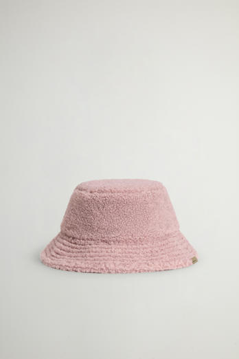 Sherpa Fleece Hat Pink | Woolrich