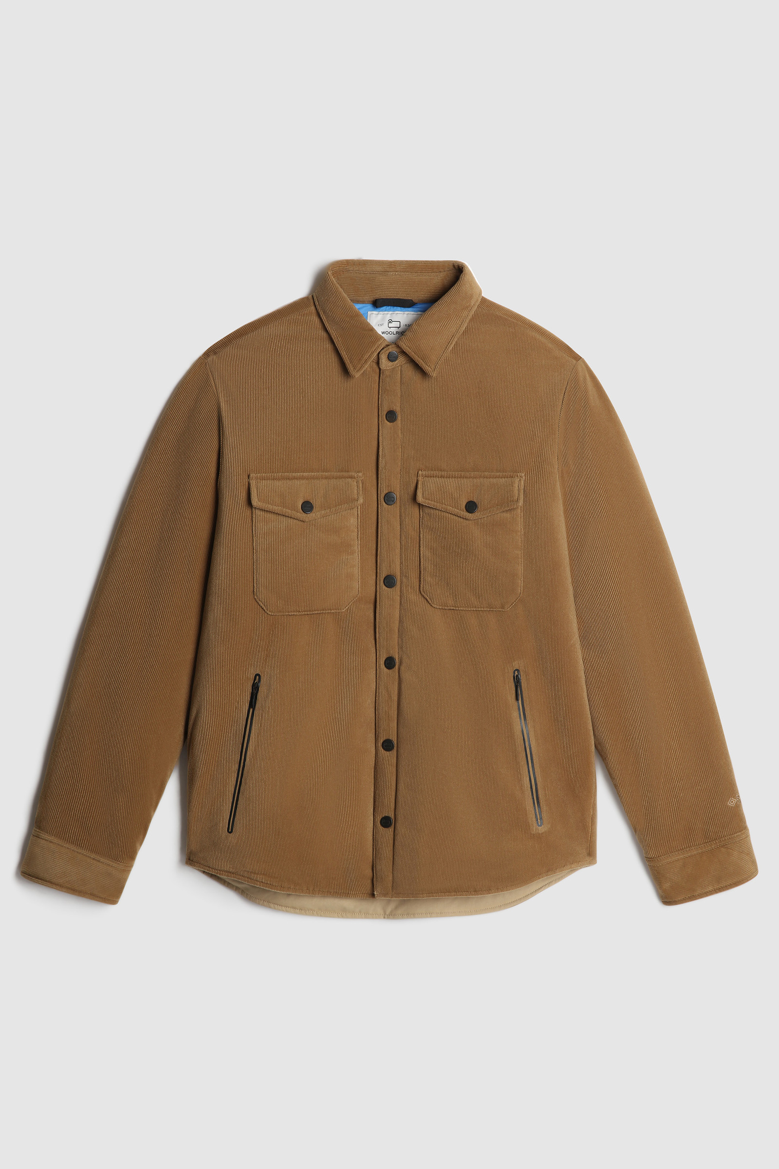 Corduroy insulated GORE-TEX shirt
