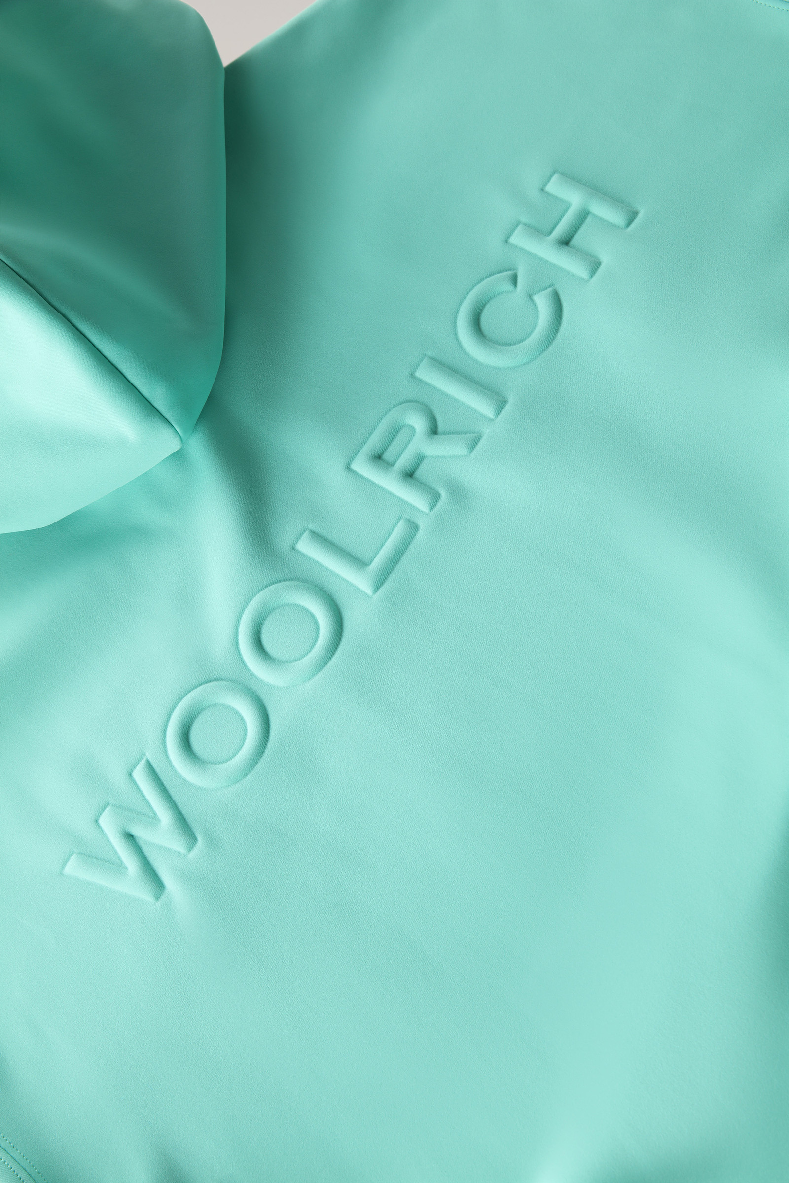 Sweatshirt aus technischem Gewebe mit Kapuze Grün photo 7 | Woolrich
