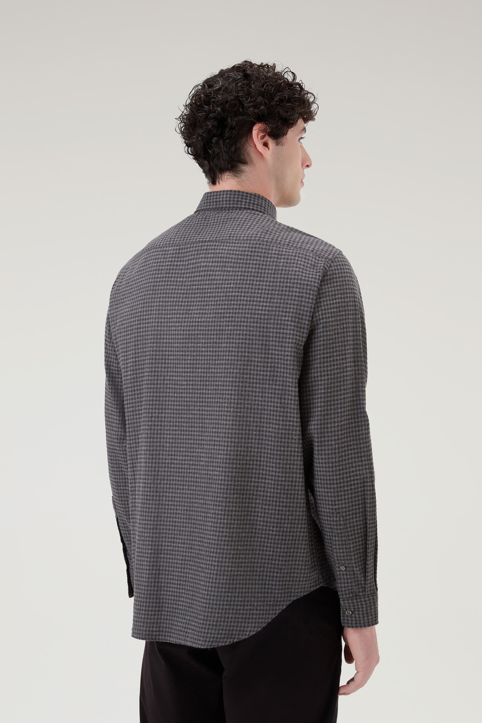 Karoshirt aus leichtem Flanell grey photo 3 | Woolrich
