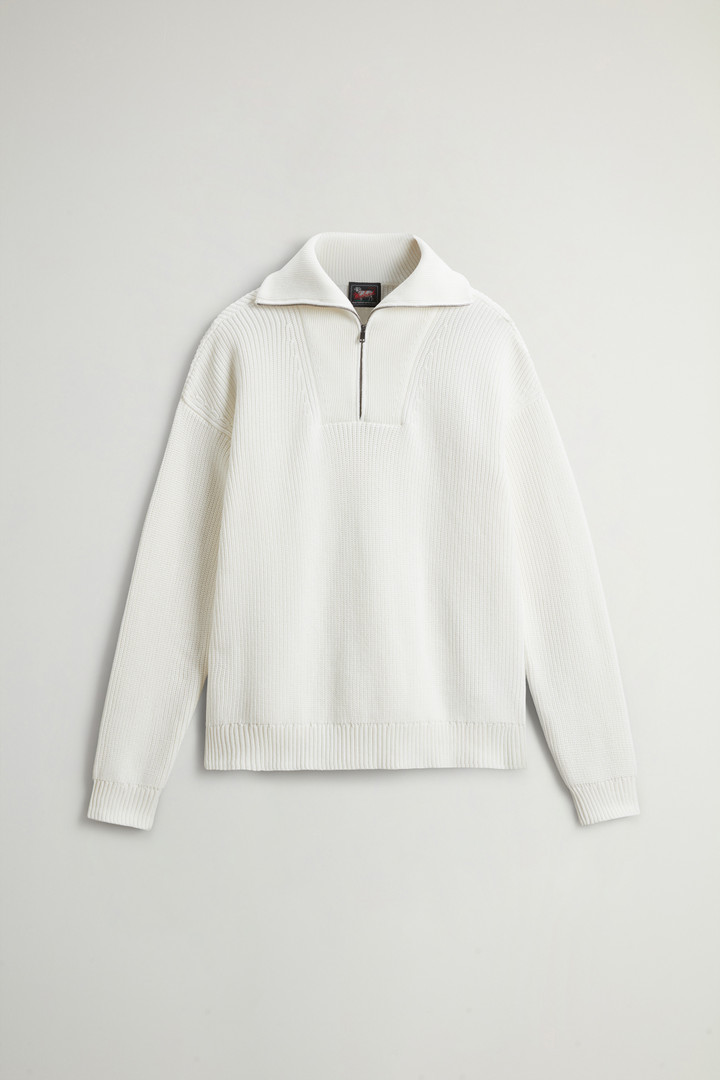 Pure Cotton Sweater by Todd Snyder White photo 5 | Woolrich