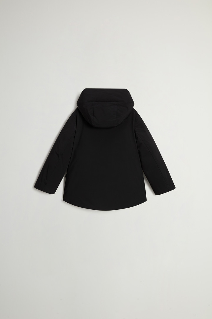 SHORT PUFFER JACKET Negro photo 2 | Woolrich