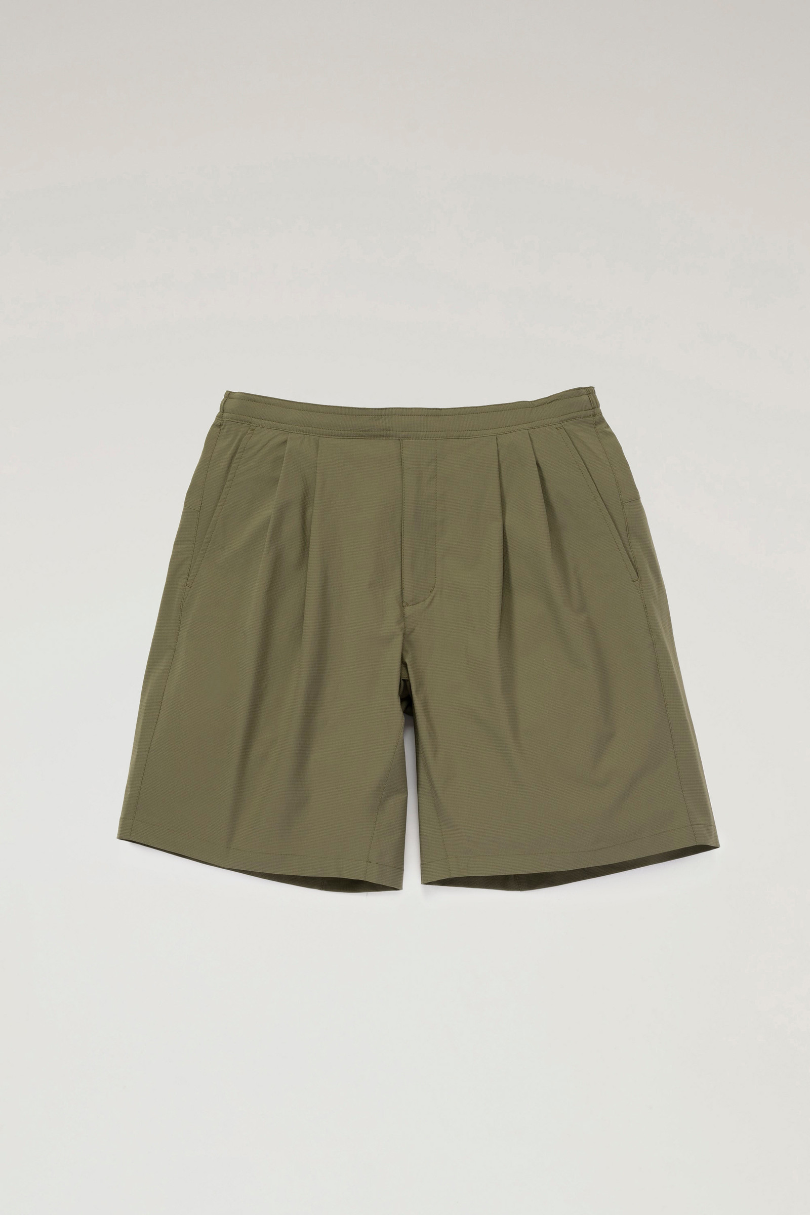 High Aeration Shorts in Stretch Ripstop Green photo 5 | Woolrich