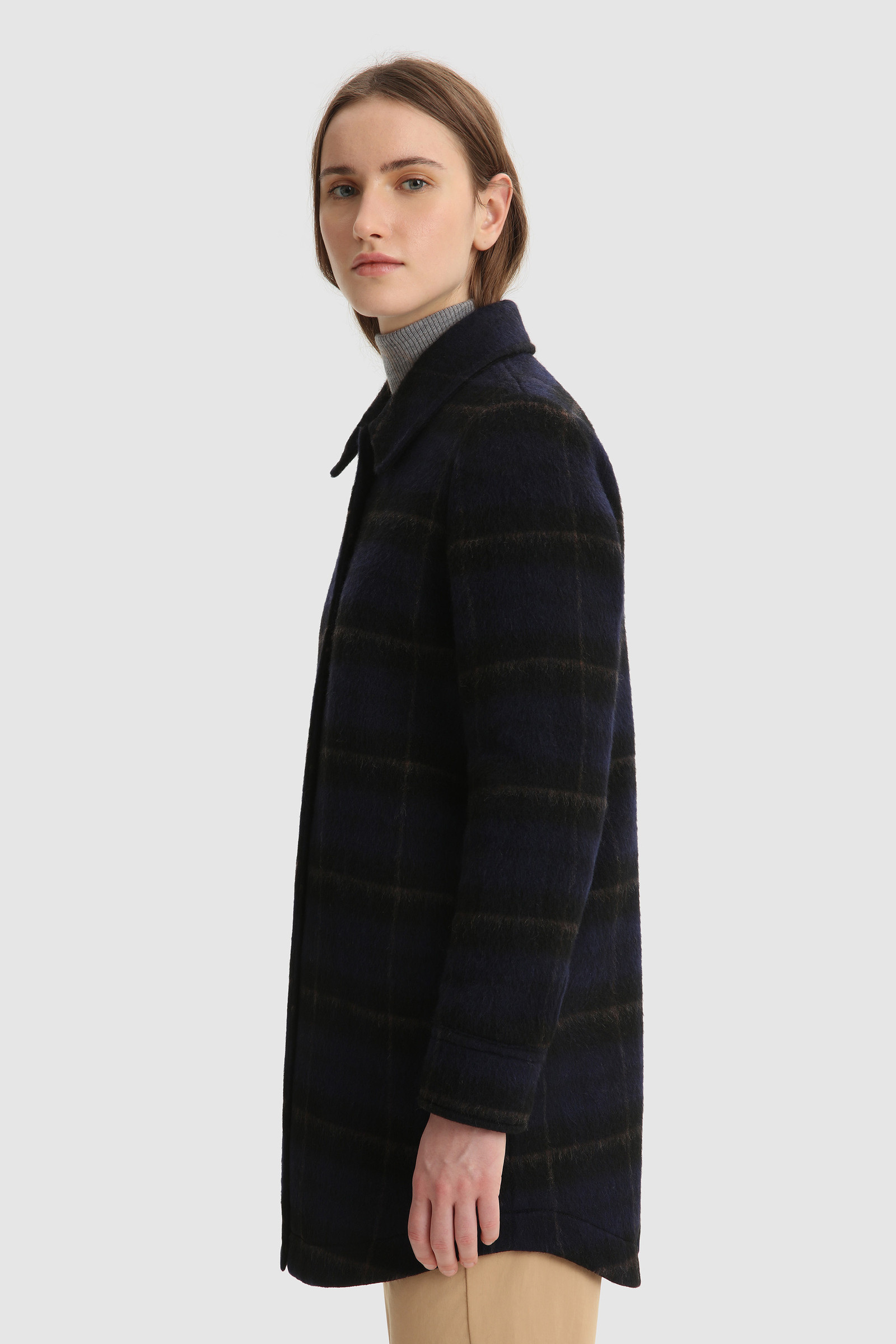 Wool Blend Overshirt Blue photo 3 | Woolrich