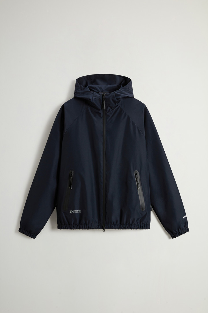 Jack met capuchon van WINDSTOPPER GORE-TEX Blauw photo 1 | Woolrich