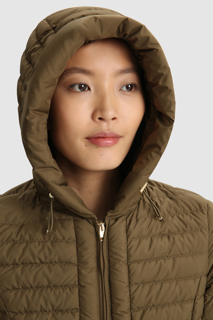 Hibiscus hooded jacket