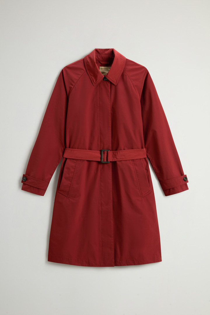 Urban Touch Trench Coat Red photo 5 | Woolrich