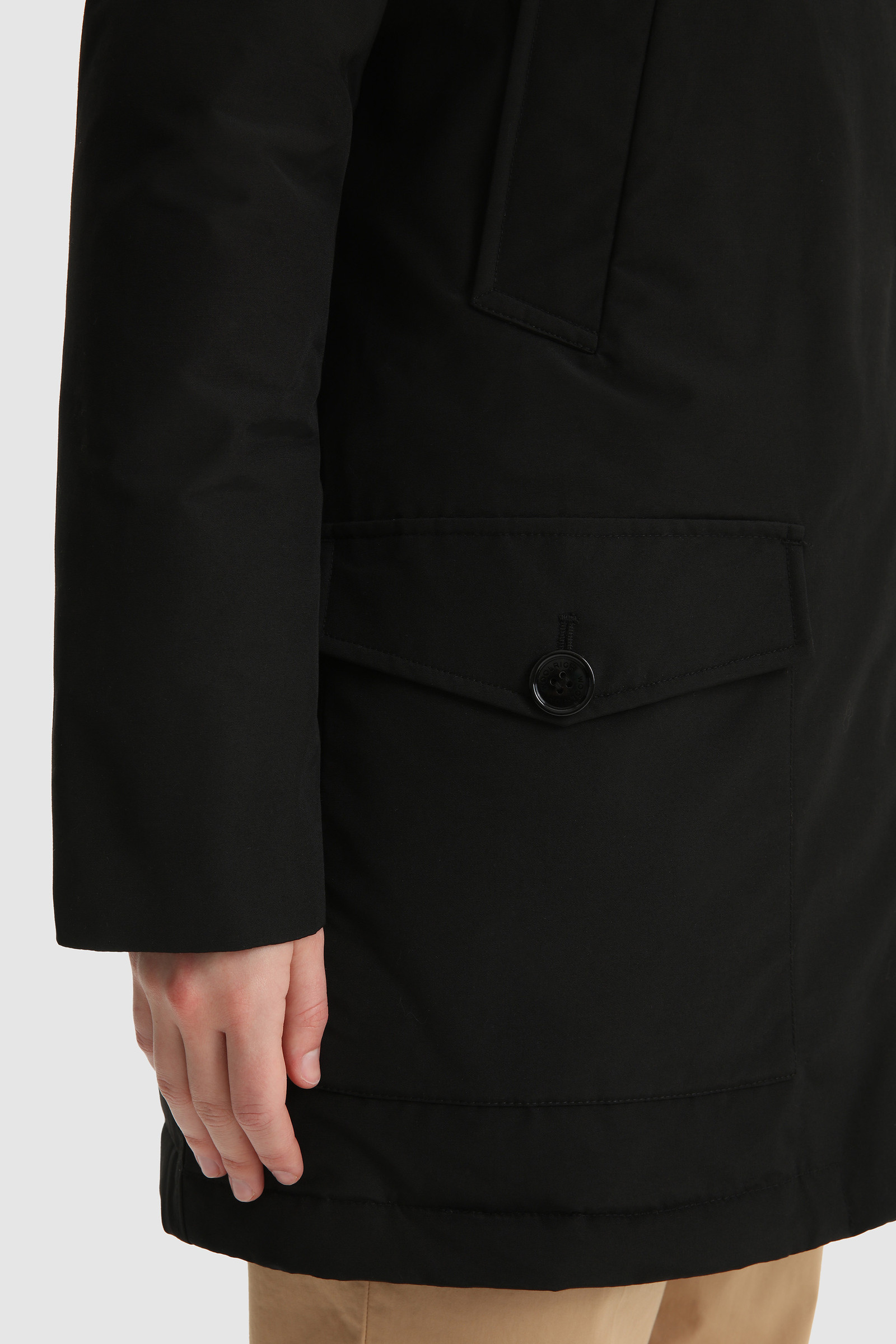Arctic Parka met hoge kraag en dubbele capuchon Zwart photo 6 | Woolrich