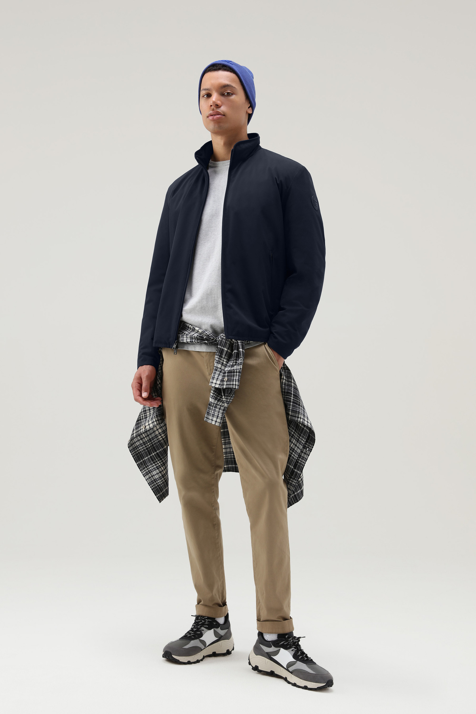 Bomber imbottito Sailing blu photo 2 | Woolrich
