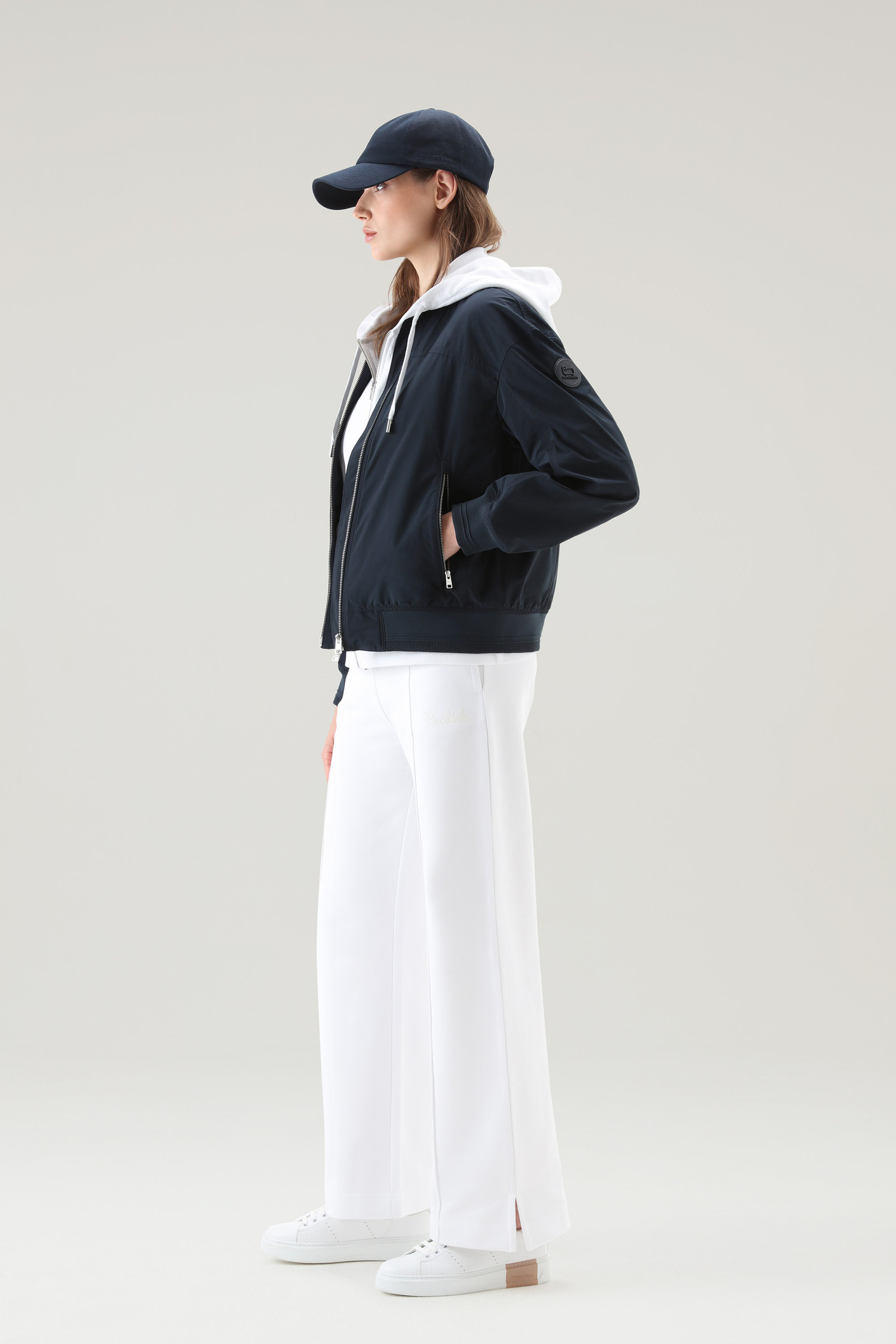 Summer Bomber en Urban Touch bleu photo 2 | Woolrich