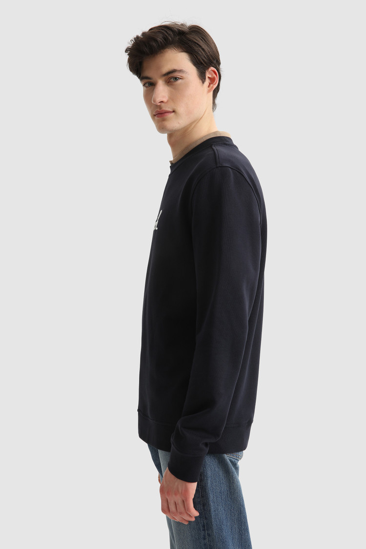 Essential Sweatshirt mit Rundhalsausschnitt aus Bio-Baumwolle