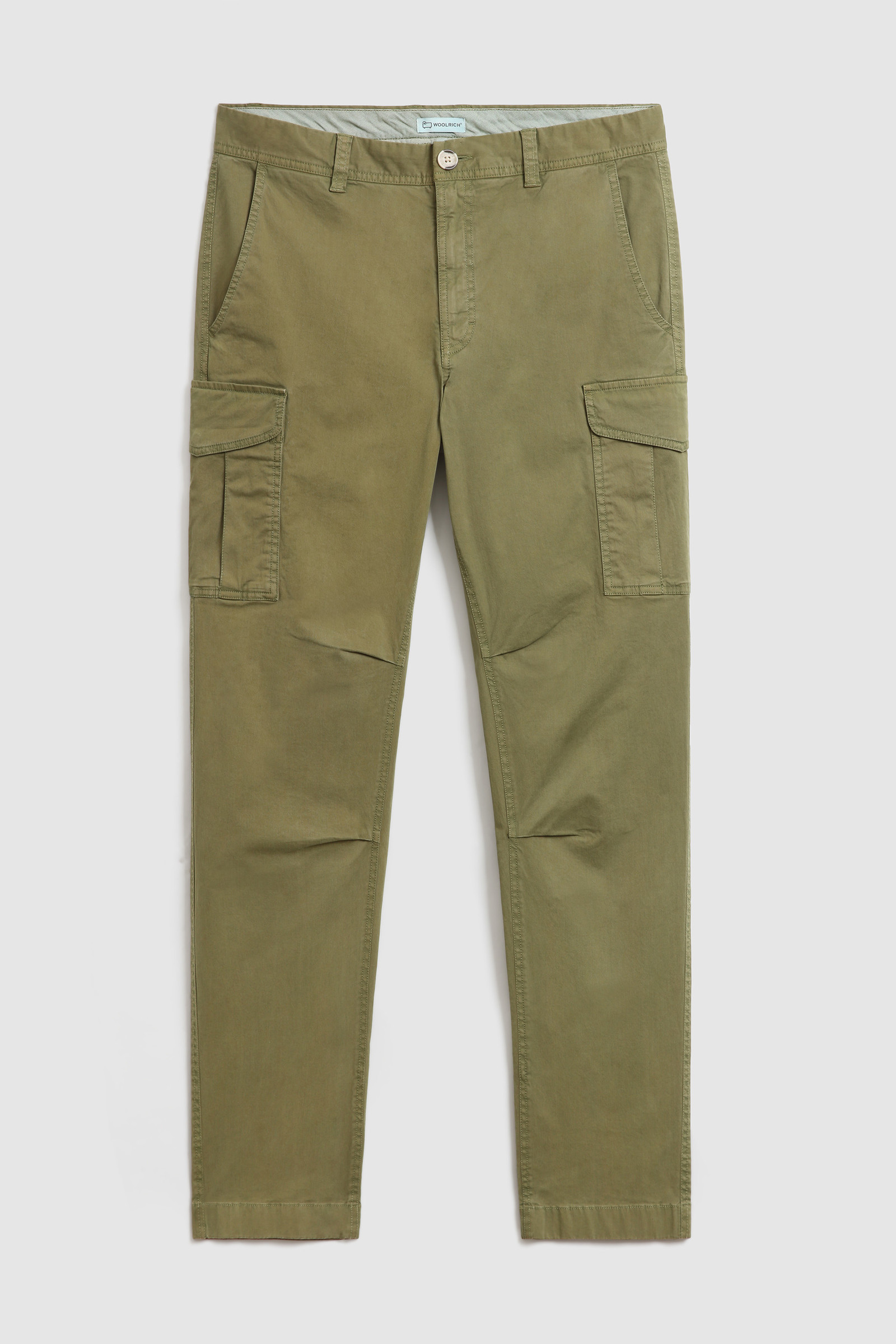 Garngefärbte Cargohose Grün photo 4 | Woolrich