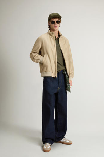 Cruiser Bomber Jacket in Light Ramar Beige | Woolrich