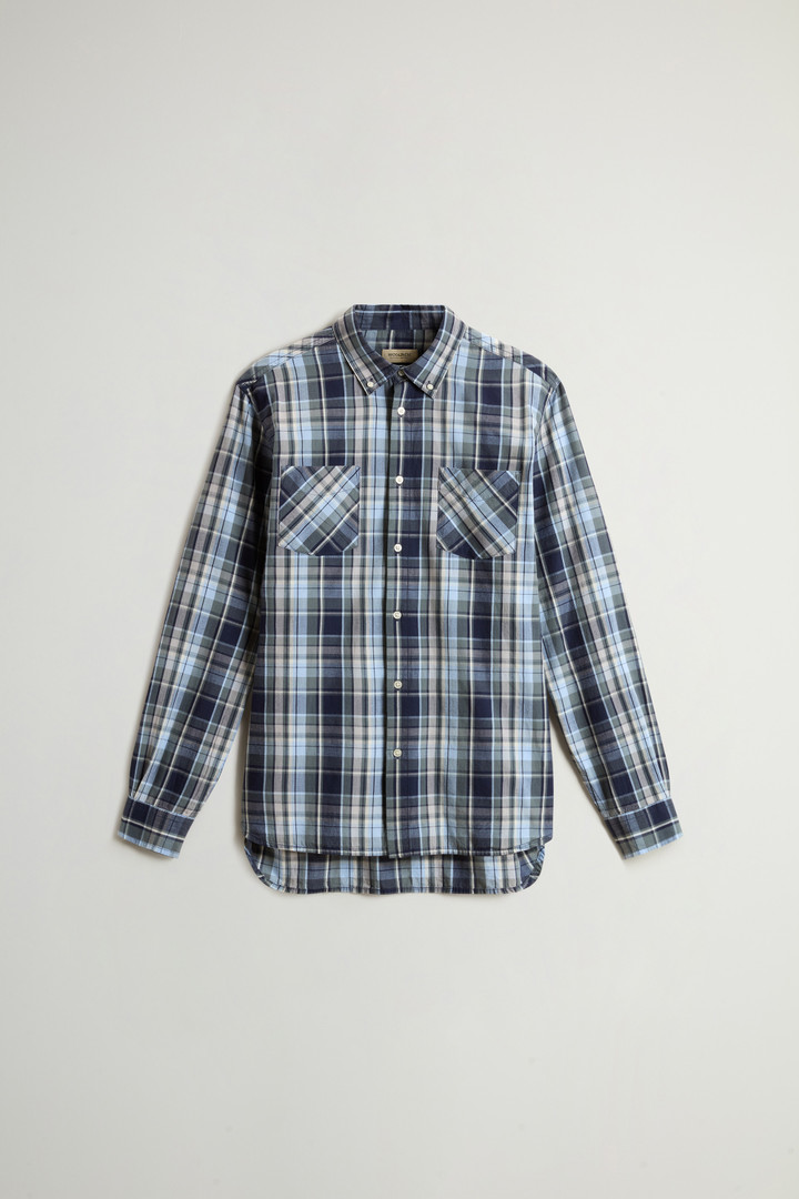 MADRAS SHIRT Blue photo 5 | Woolrich