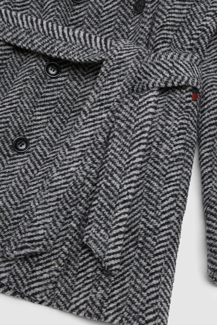 Belted wool coat