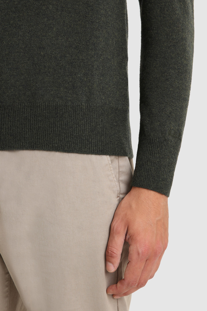 Pullover Super Geelong mit Rundhalsausschnitt aus Wolle
