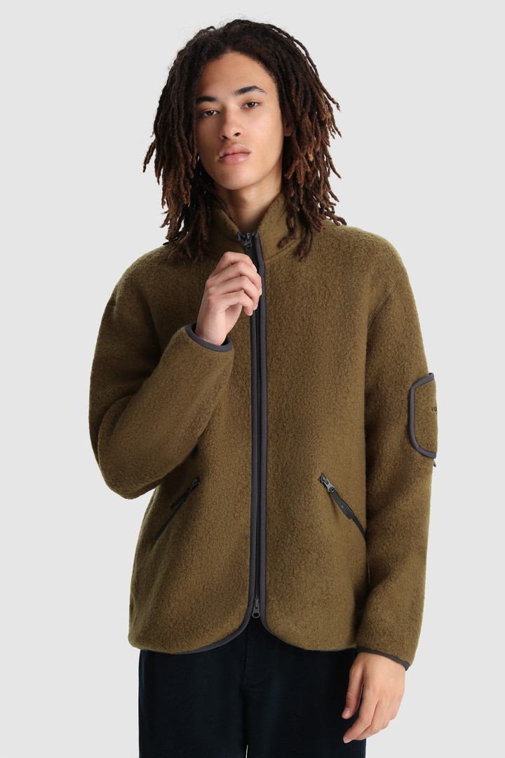 Terra Light Melton full-zip pullover