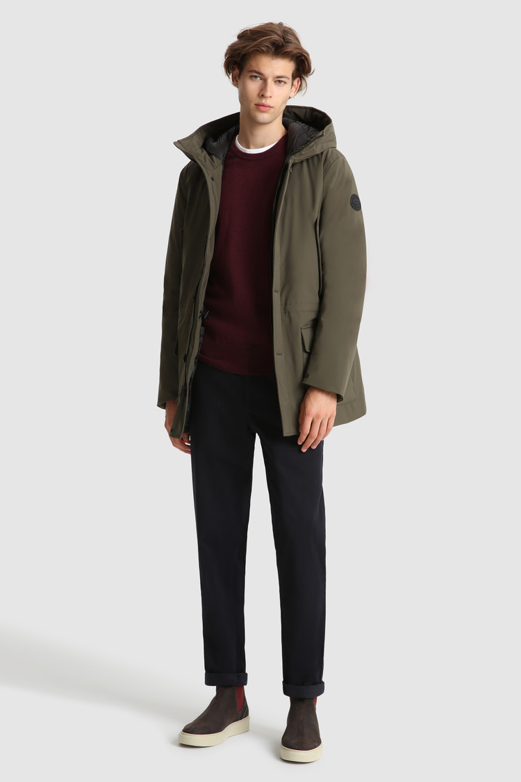 Pantalon en coton brossé Maverick