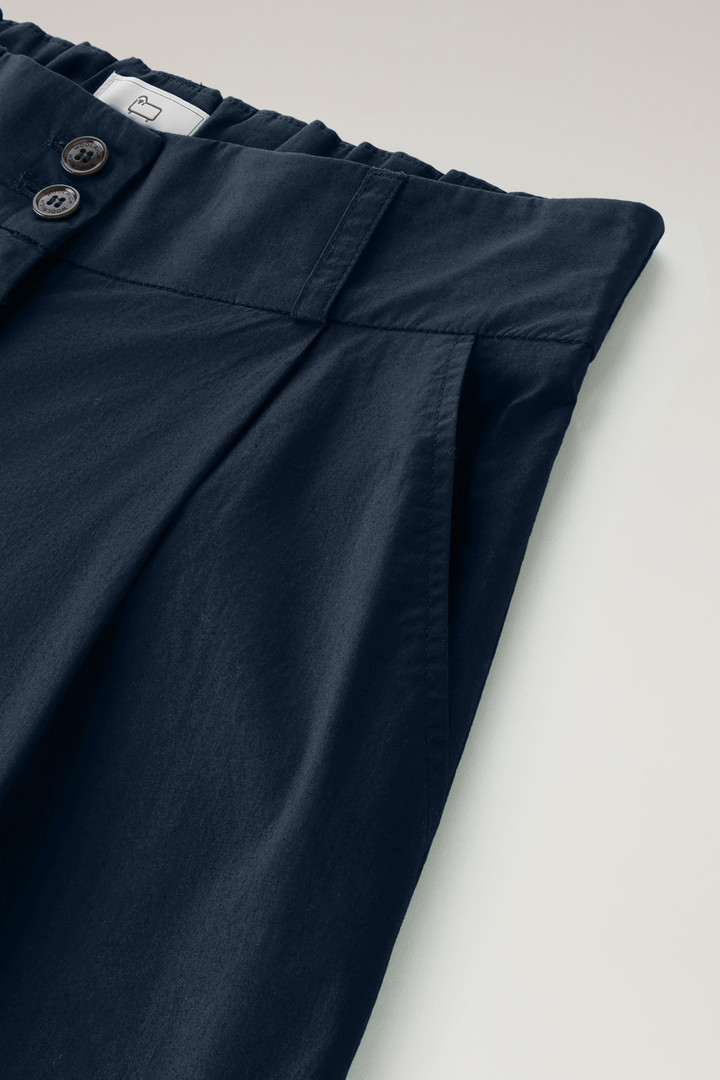 Korte broek gemaakt van katoenpopeline Blauw photo 6 | Woolrich