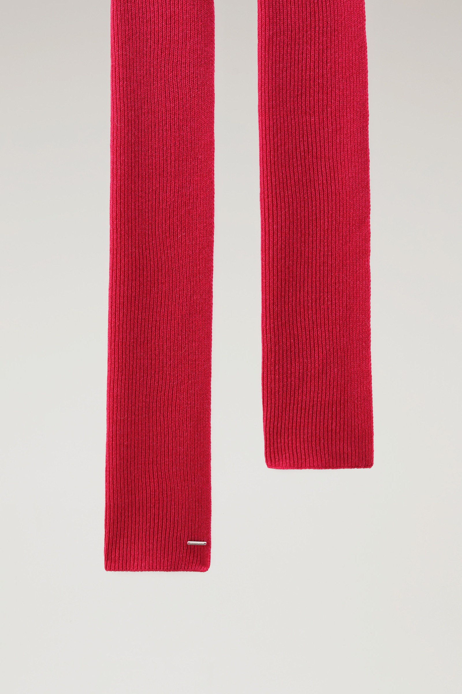 Cashmere Ribbed Scarf Red photo 2 | Woolrich