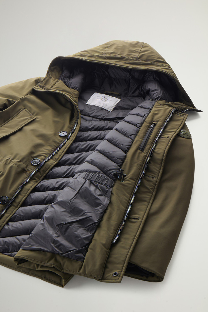 Arctic Parka van stretchnylon Groen photo 10 | Woolrich