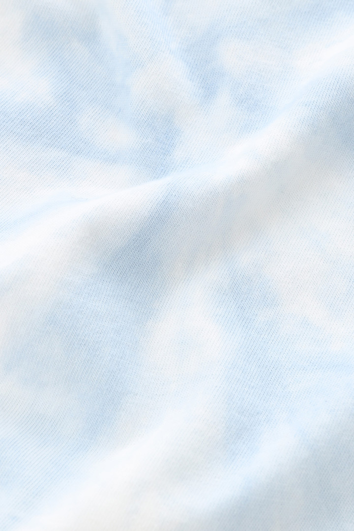 T-shirt en jersey tie-dye pour fille bleu photo 5 | Woolrich