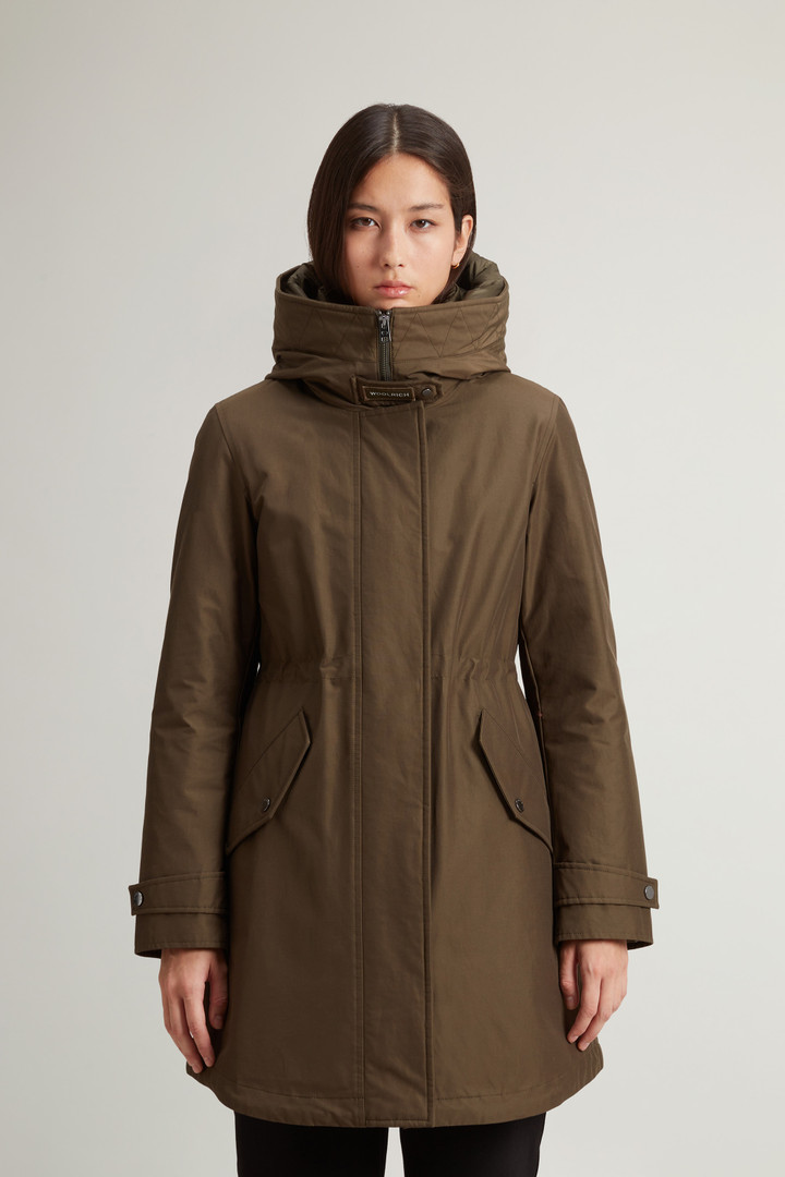 Parka 3-en-1 en Ramar Cloth Vert photo 1 | Woolrich