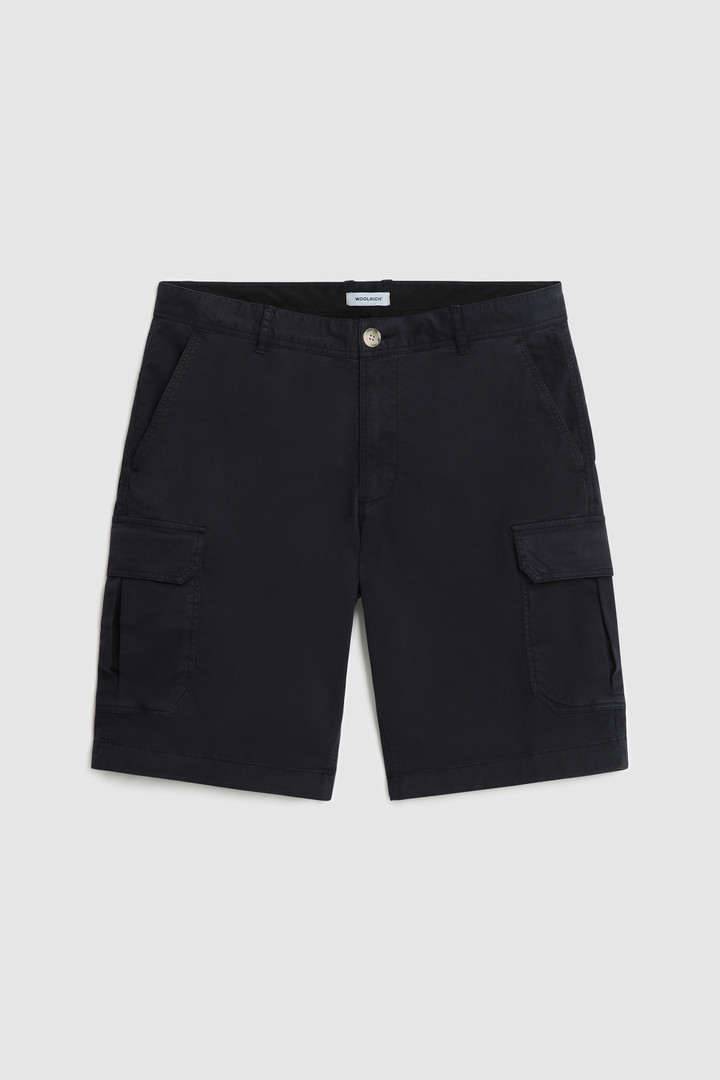 Pantalones cortos Cargo de algodón elástico