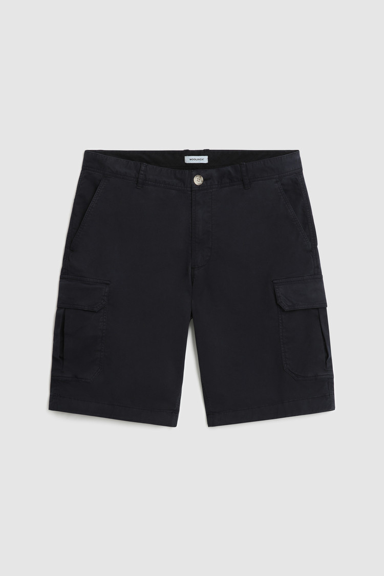 Pantalones cortos Cargo de algodón elástico