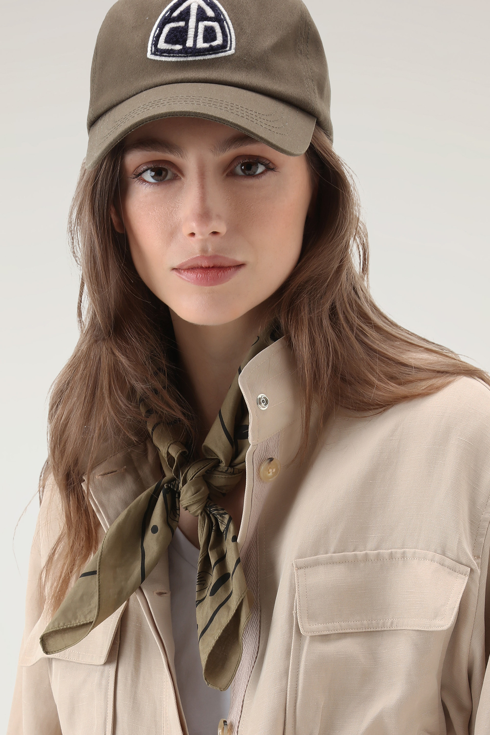 Bandana Roadtrip in puro cotone con stampa verde photo 5 | Woolrich