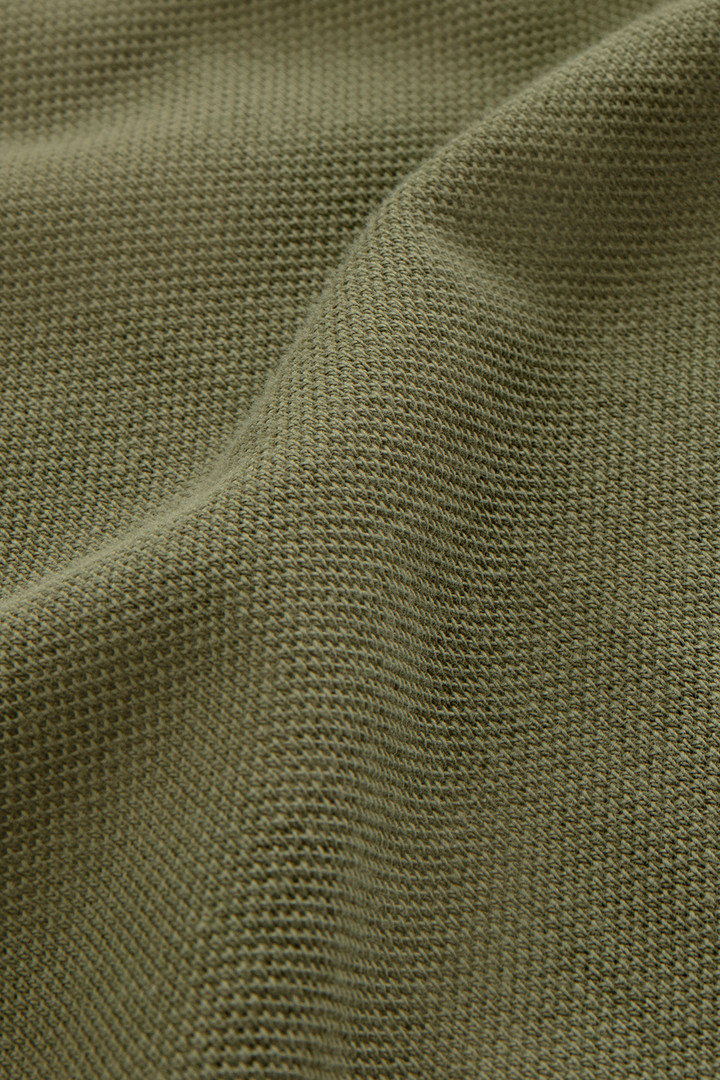 Polo American classique en coton vert photo 7 | Woolrich