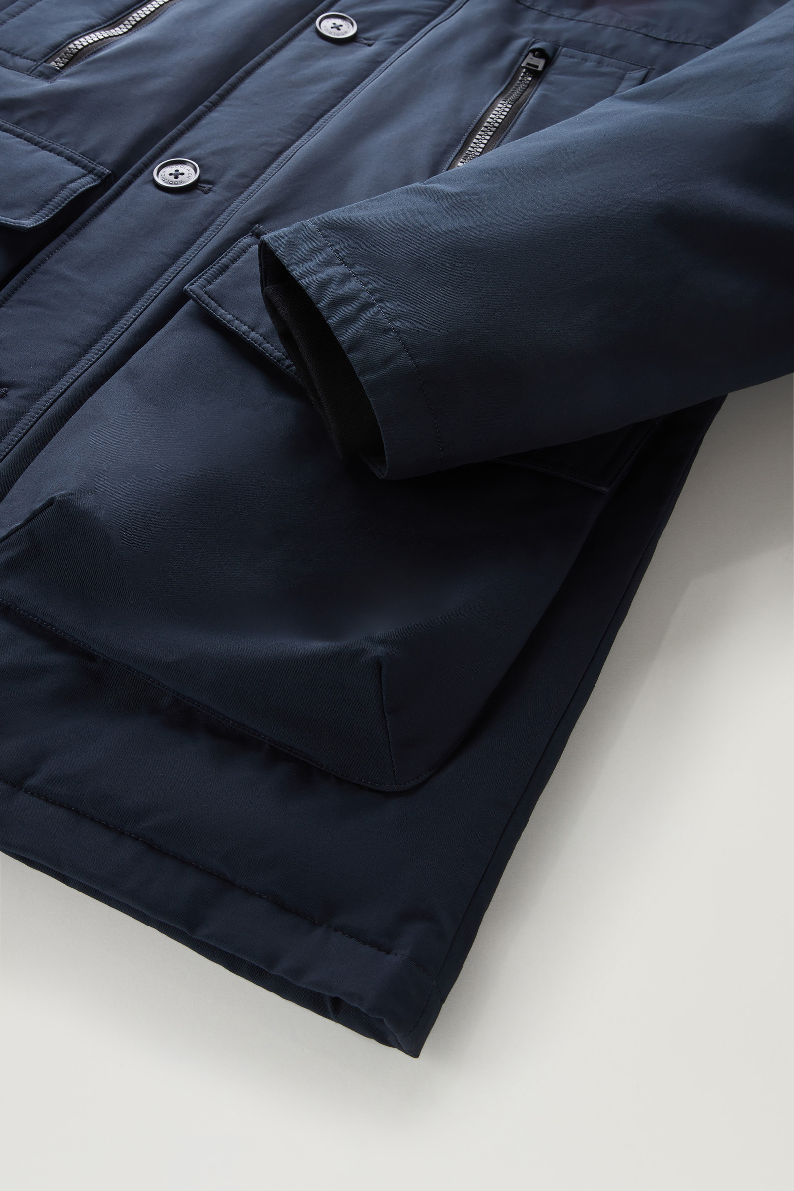 Arctic Parka Evolution in Ramar Cloth blu photo 11 | Woolrich
