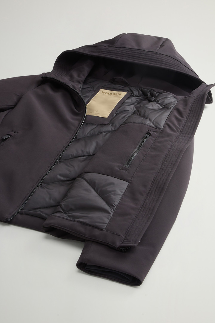 Short Firth Parka in Tech Softshell Black photo 8 | Woolrich