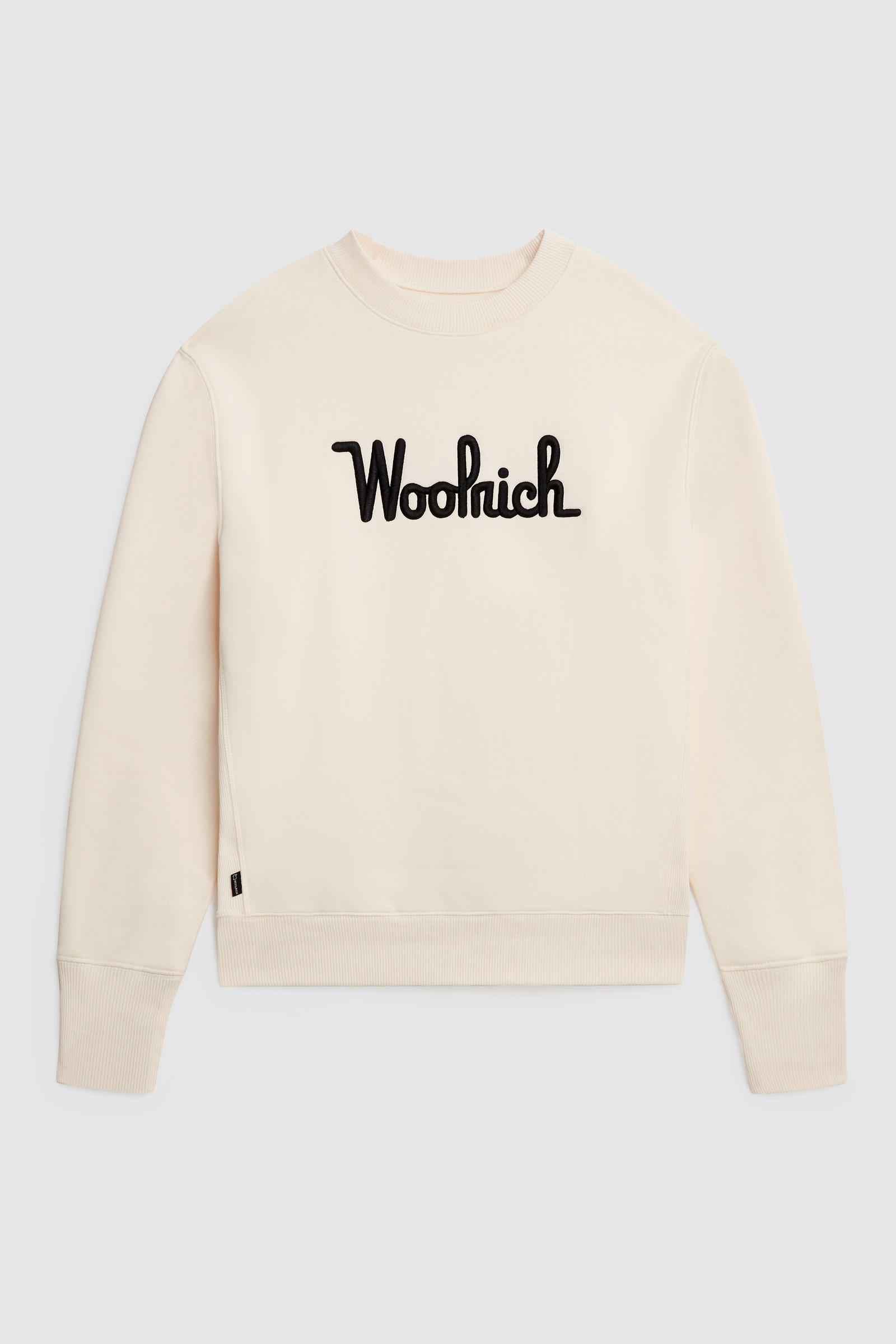 Katoenen sweater met logo