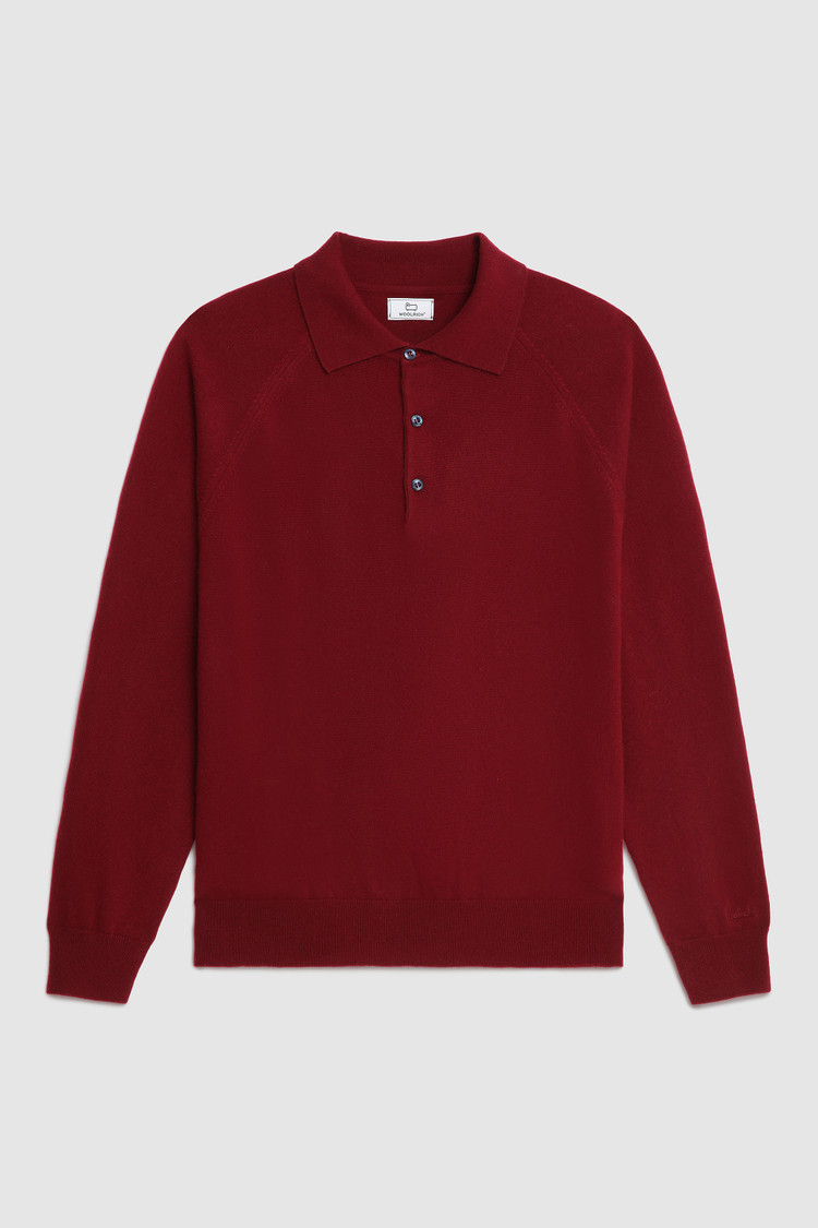 Luxury Polo in cashmere yarn