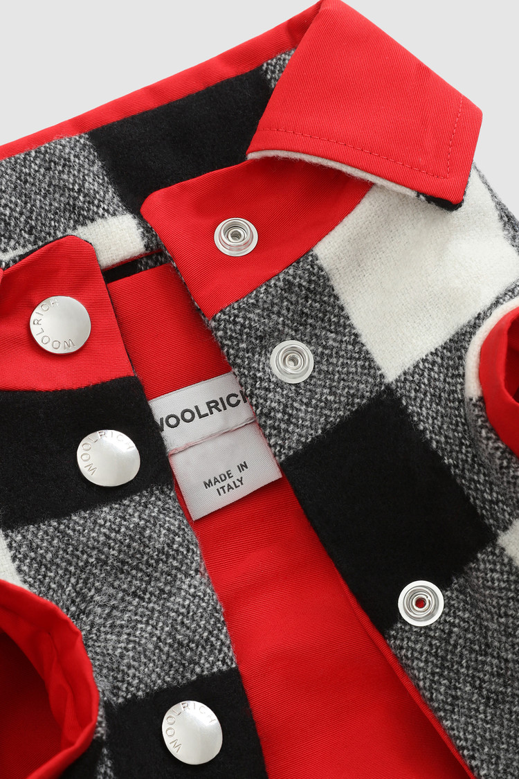 Maxi-camicia Buffalo Check per cani di piccola taglia Temellini/Woolrich