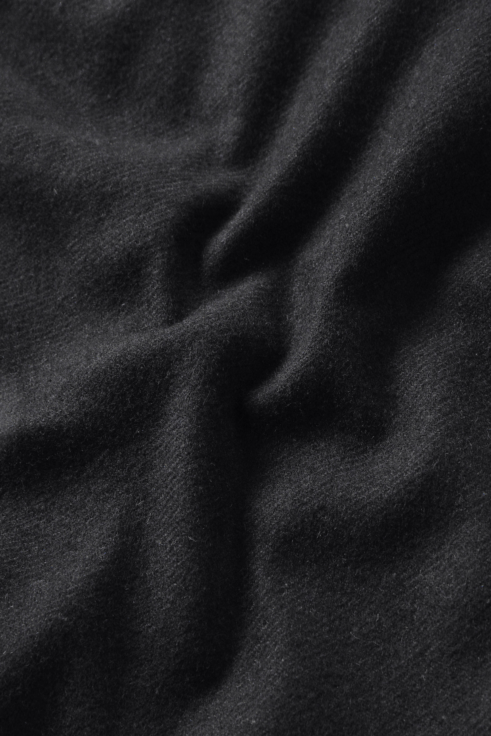 Padded Alaskan Overshirt in Recycled Melton Wool Grey photo 11 | Woolrich